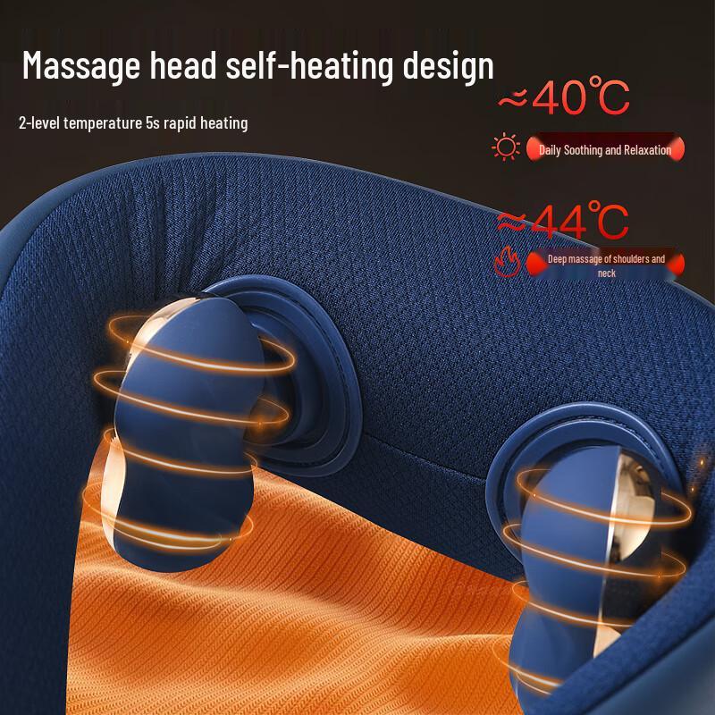 Smart Neck Massager with 3D Kneading