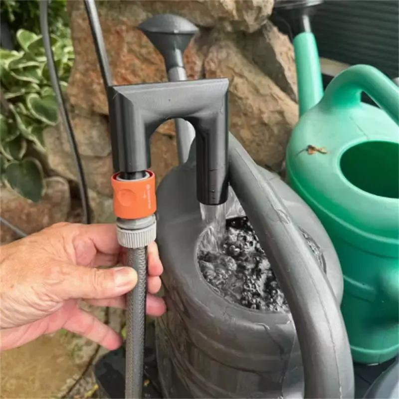 Durable Garden Hose Hook Easy Water Tank Filling No Handheld Watering Tool for Outdoor Garden Plant Care Supplies