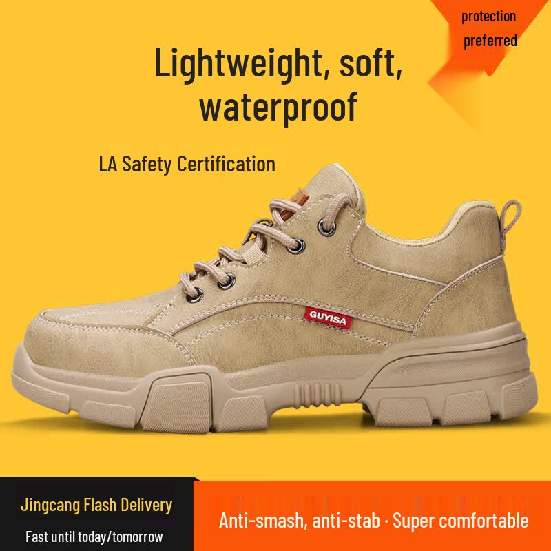 JUNBU Men s Protective Safety Work Shoes 41