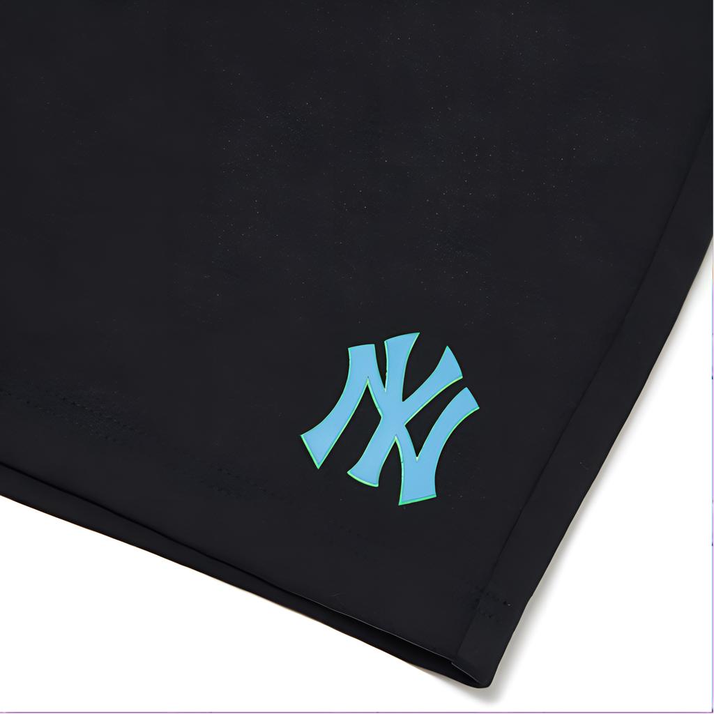 New MLB Base Logo Shorts Unisex Black 3ASPA0123-50BKS