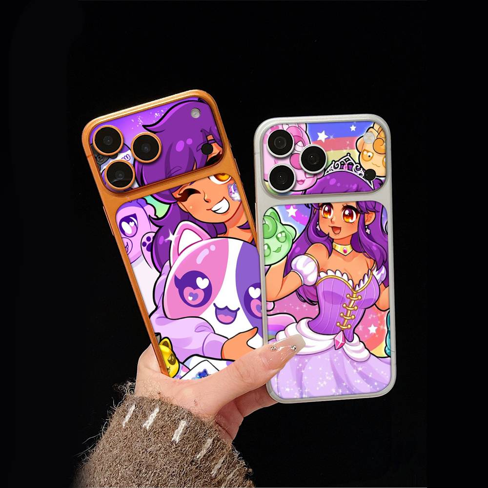 Aphmau Cute Girl Funny For Apple IPhone 17 Pro 17 Pro Max Back Cover Decal Wrap Skin Colorful Rear Protective Sticker Film
