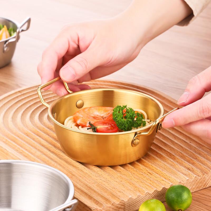 Zhaoran 304 Stainless Steel Two-Handle Snack Bowl