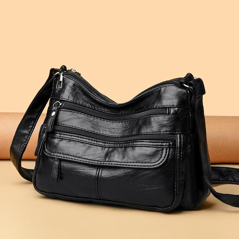 Multi-layer shoulder bag women's new fashion mother bag casual women's messenger tote bag small square bag