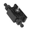 Portable Electric Drill Driven Type Pump Compact Water Oil Pump with 2pcs ConnectorBlack Oil Pump