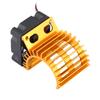 Heat Sink With Cooling Fan for 1 10 Scale Electric RC Car 380   390 Motor