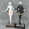 28cm NieR Automata Yorha No TypeB Anime Girl Action Figure Toy Style Game Statue Adult Model Dol 2B PVC 2 4 collection Poseable Articulated Scale