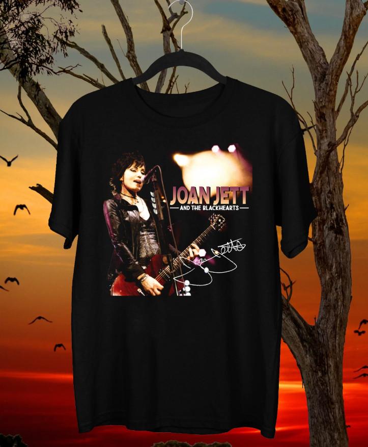 NEW Joan Jett 2025 signature Tshirt size S5XL Unisex T-Shirt L