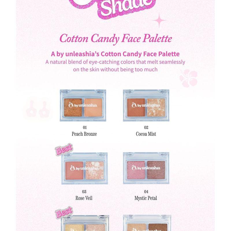 UNLEASHIA - A by Unleashia Cotton Candy Face Palette - 6 Types