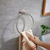 Towel Rack Swivel Rustproof Towel Hanger Ring Heavy Duty Wall Mount Towel Holder Bathroom Kitchen Accessories