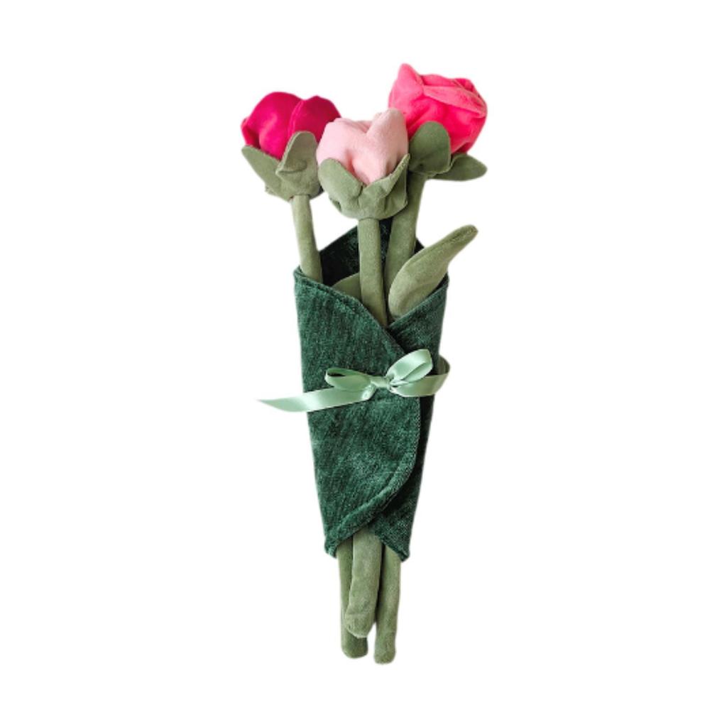 Söt Blombukett med Dockor, Rolig, Mjuk, Heminredning, Söt, Kreativ Vacker för Kvinnor Hustru Dotter Alla hjärtans dag