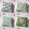 Leaf Cushion Cover Premium Comfort Reversible Pillow Cove Two In One Design for Any Room  Car Interior
