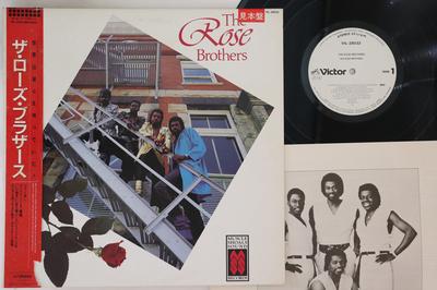 LP Record ROSE BROTHERS - Rose Brothers VIL28032PROMO MUSCLE SHOALS S 1986 Japan Obi Soul/Funk Used