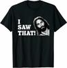 NEW I Saw That Funny Jesus Meme Christian Church God Watches T-Shirt Size S-4XL