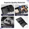 Center Console Lower Organizer for 2025 Hyundai Tucson Floor Center Compartments Console Cup Holder Storage Box Car Accessories
