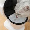 Toilet Shape Pet Water Dispenser 650 ML Detachable Cat Water Bowl with Lid Simulation Closestool Pet Food Bowl For Cats Dogs