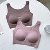 [Shuxin] Bras No Size Vest Sling Tube Top Beauty Back Sports Seamless Bra Cover Gather Underwear Women