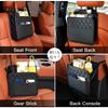 Lunari Seat Bag Car Hanging Car Trash Small Item Compact Pocket, Bag, Storage, Organization, Can, Holder, Multifunctional,