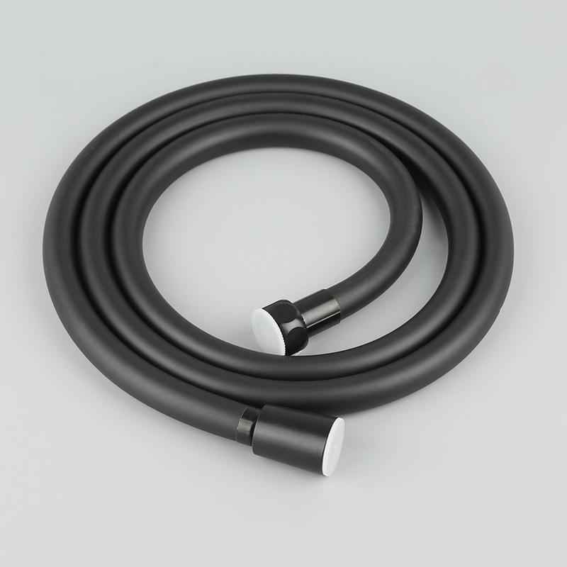 Mangueira de Chuveiro de Silicone de Alta Qualidade Nova 1.5/2/3M Flexível Tubo de Banho À Prova de Explosão Tubo Hidráulico Macio com Toque de Pele de Bebê