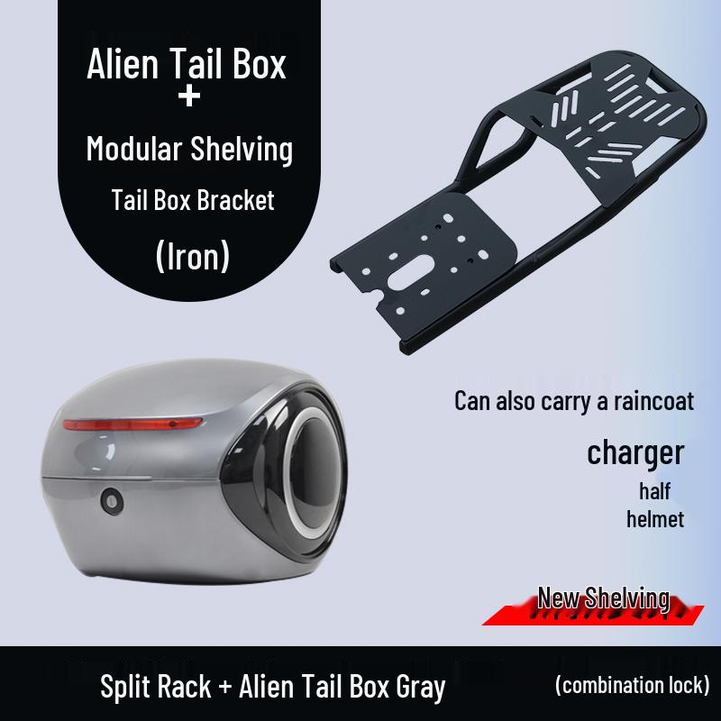 Rear Box Bracket Luggage Rack for Ninebot Electric Scooters: F60, F90, F90M, FZ110, F2Z