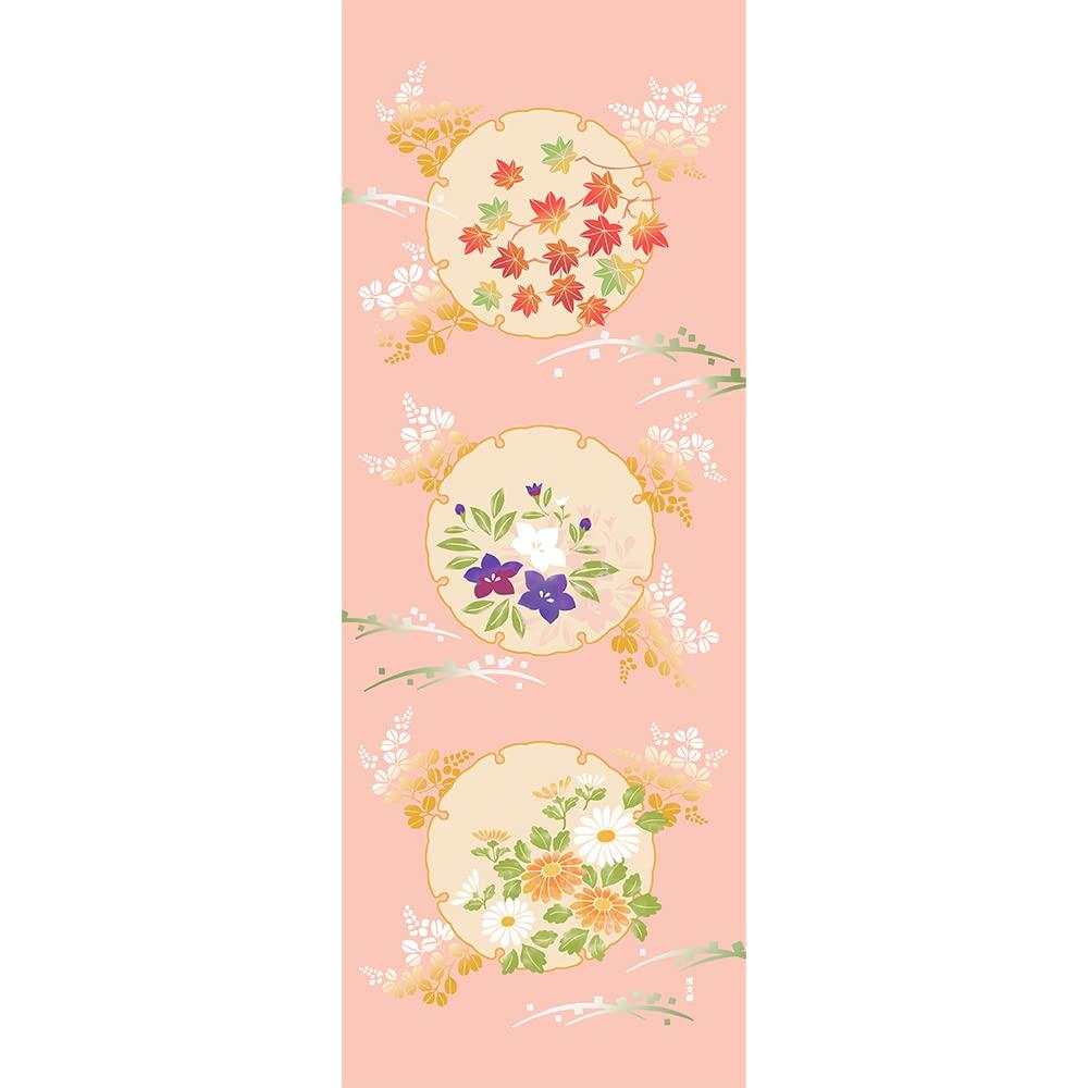 Hamamonyo Illustrated Tenugui Autumn Outfit (Towel)