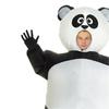 Надувной костюм Панды для детей и взрослых, смешной маскот, косплей, костюм с надуванием воздухом, карнавальный мультяшный наряд, одежда для родителей и детей, фестиваль