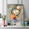Alice Wonderland Giggle.91 100% Round Full Drill 5D DIY Diamond Painting Embroidery Cross Stitch Rhinestone Décor