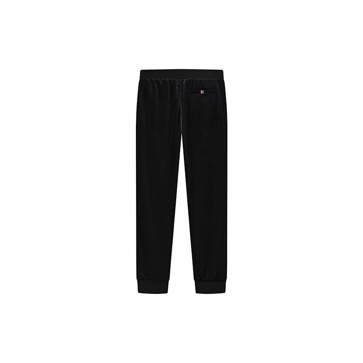 FILA Fleece Logo Jogger Pants Women Bottoms Black F11W241602F-BK