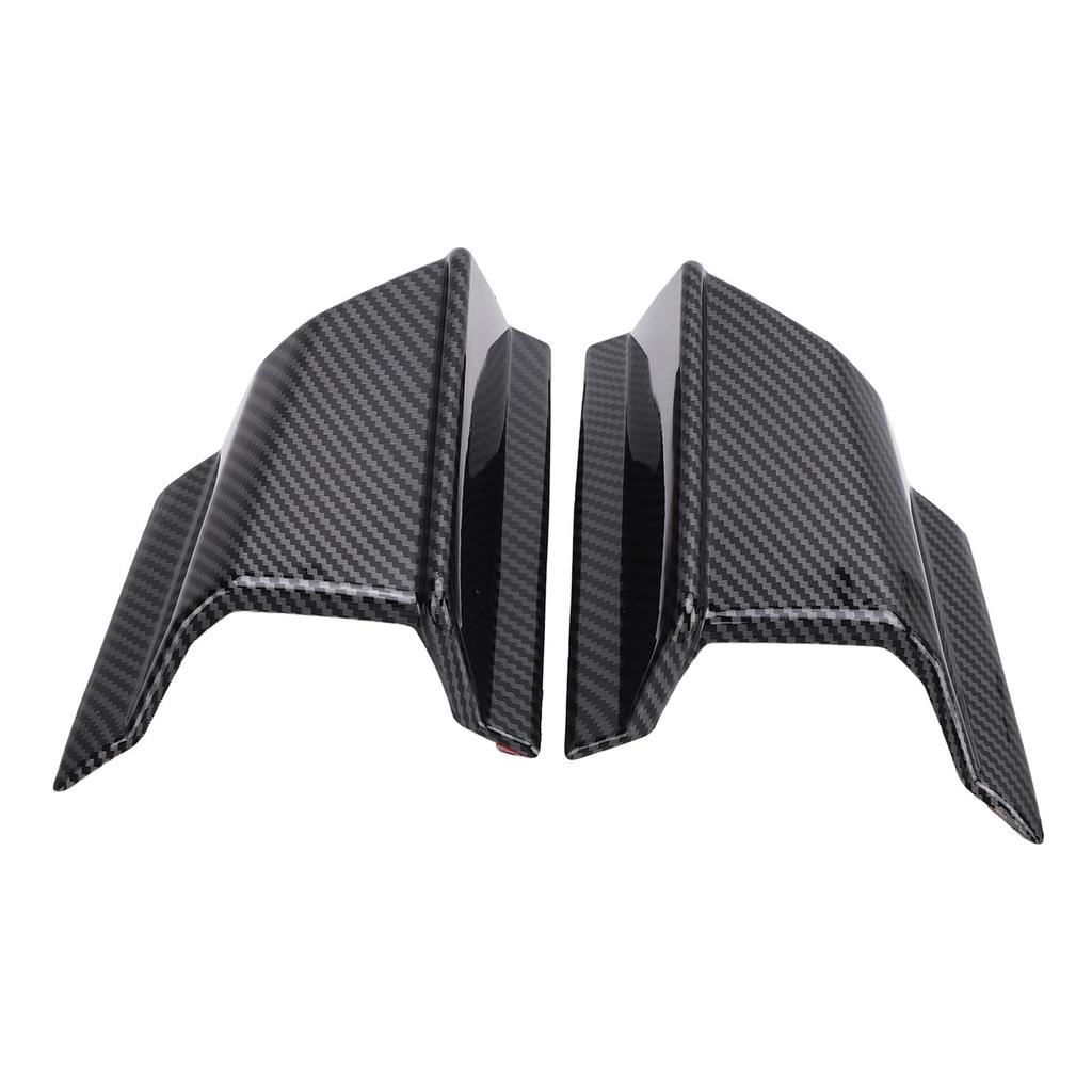 1 Para Motocyklowy Przedni Spoiler ABS Ochrona przed Uderzeniami Boczne Owiewki Skrzydełka dla ADV 160 2019?2024