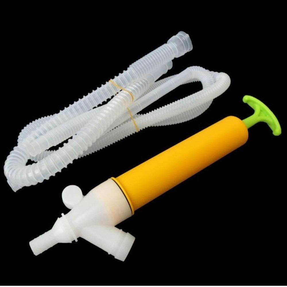 Manual Barrel Pump Plastic Hand Pump Oil Tube Suction Pump  Workshop Tool
