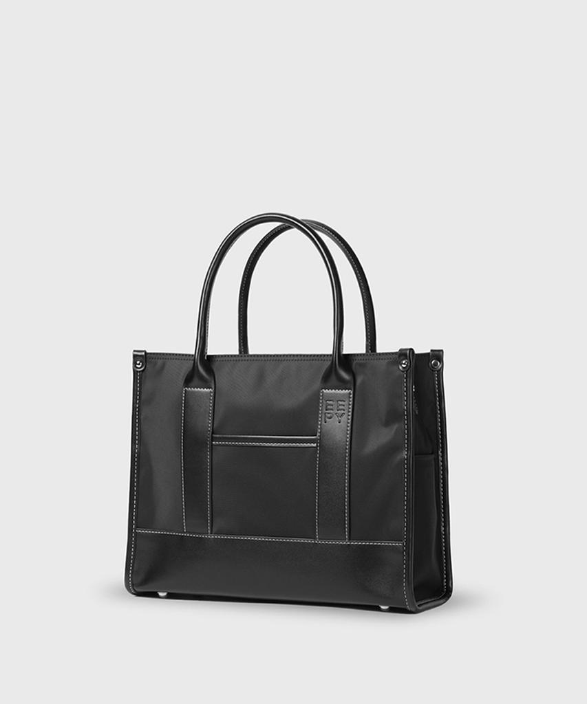 Eepy Ive Bag M All-Black Nylon Tote Bag