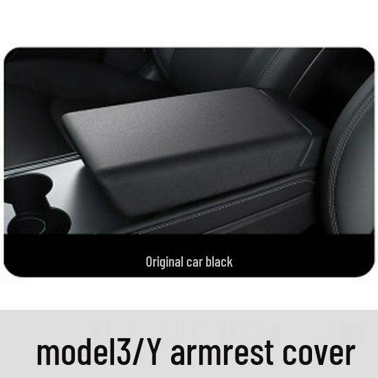 Tesla Model 3/Y Armrest Box Cover - Center Console TPE Protective Cover