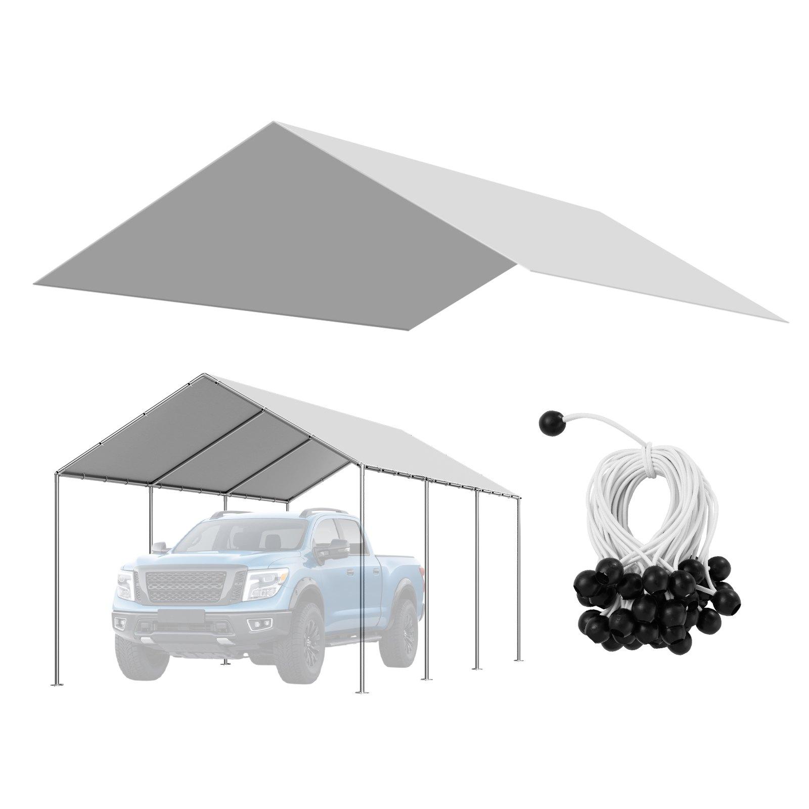 VEVOR Carport Replacement Canopy, 3 x