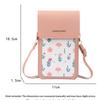 Borsa a tracolla da donna con touchscreen - Piccola borsa a spalla alla moda per telefono e chiavi
