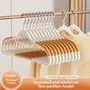 Non-Slip Clothes Hanger Home Use Hanging Clothes Tracel Clothes Holder for Batooms Adult Size Foldable Cartoon Sle
