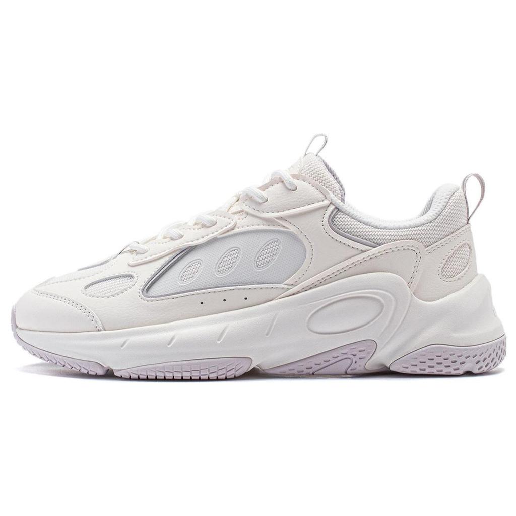New LiNing Wing Wind Cushioning Wear Resistant Low Top Casual Shoes Women's White