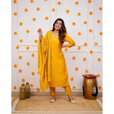 Indian Women Bollywood Kurti Salwar Kameez Party Wear Designer Top Tunic Dress VFP-1822a