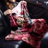 1pc Pink, Butterflies, and Cute Minnie Mouse Blanket Lightweight Flannel Throw for Sofa Bed Travel Camping Livingroom1187L