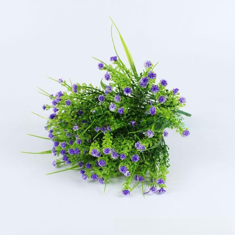Grass Artificial Spring Gypsophila Paniculata For Patio Garden Decorations Wall