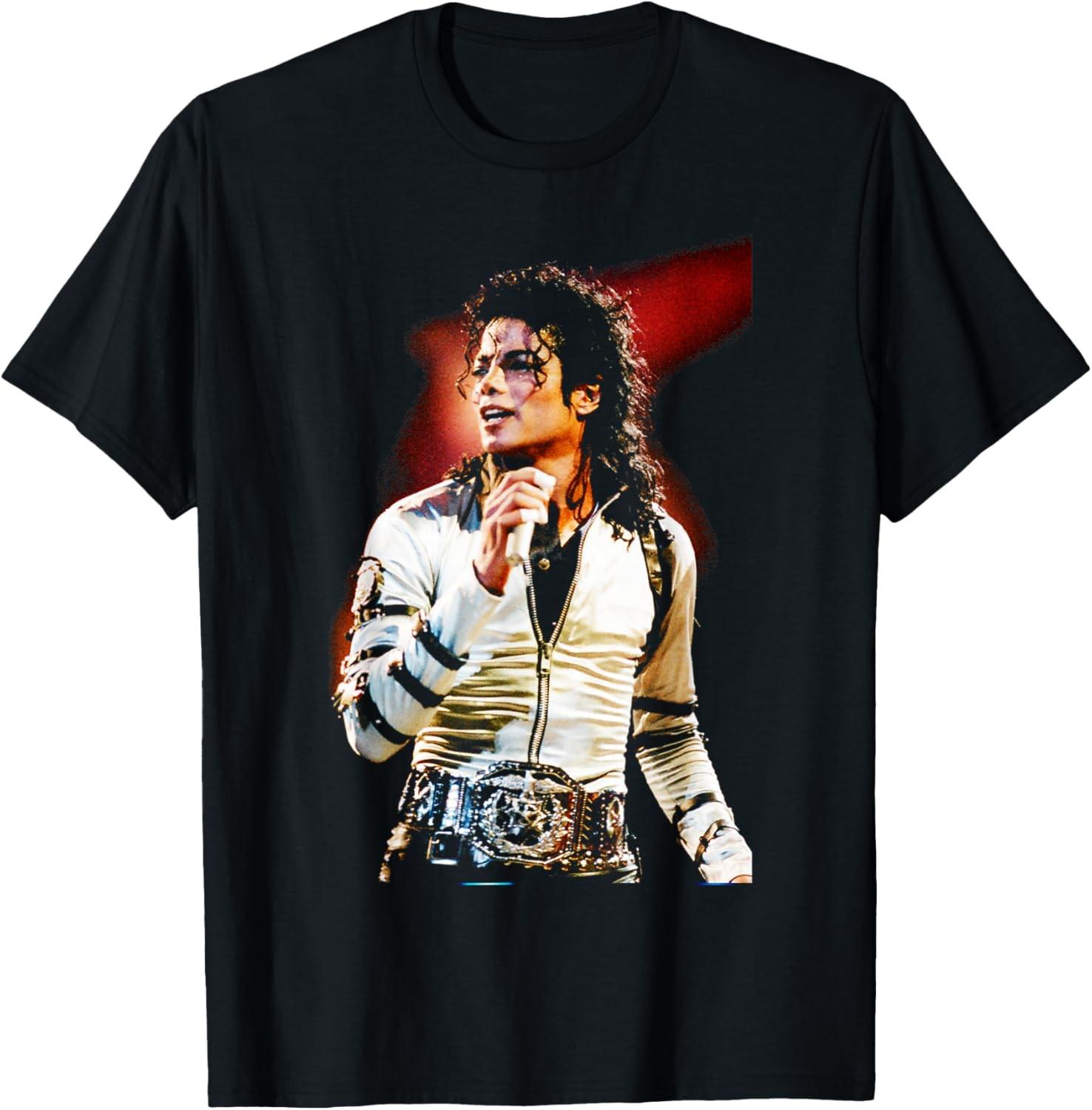 Michael Jackson Smooth Criminal Live Bad World Tour Unisex T-Shirt S разноцветный