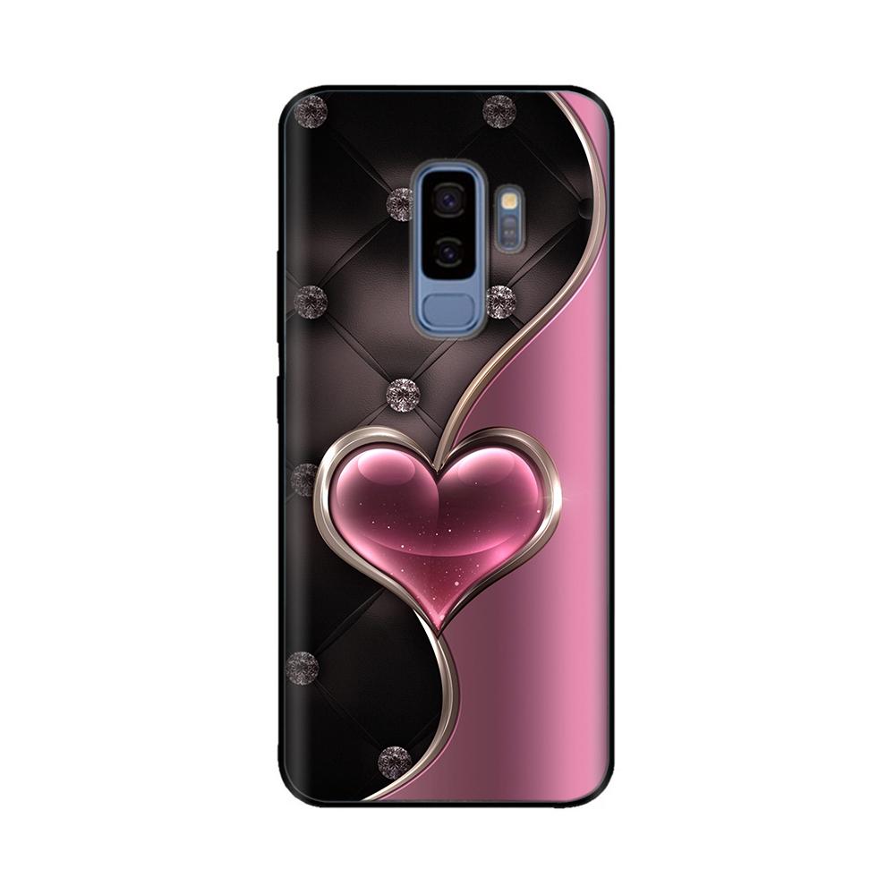 For Samsung S9 Case Color Painted Soft Liquid Silicone Camera Protection Phone Cover For Samsung Galaxy S9 Plus S9Plus S 9 Funda