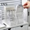 Acrylic Organizer for School Supplies Desk Organizer, Multi Compartments Pen Pencil Holder, Clear Desktop Storage Workstation Organization Drawer Box,