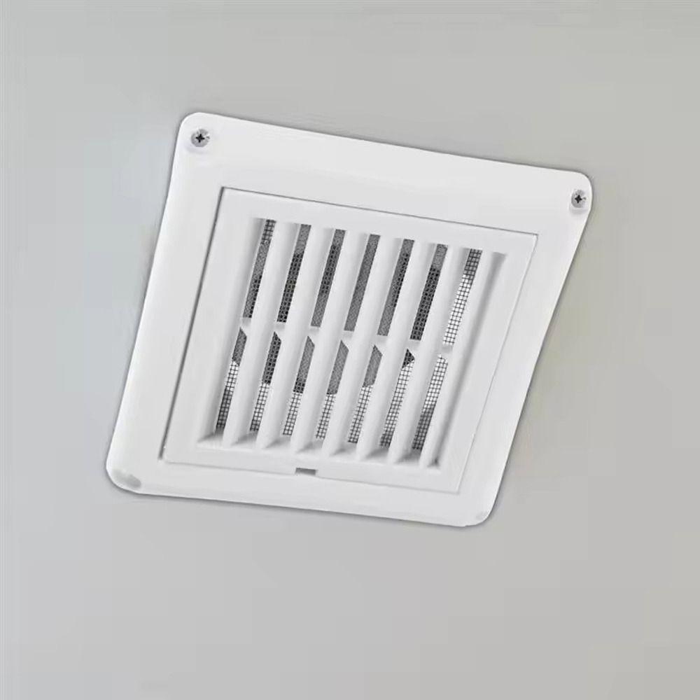 With Flaps Air Vent Grille Ventilation Cover 150*150mm/200*200mm Louver Vent Air Outlet Ventilation Cover PP