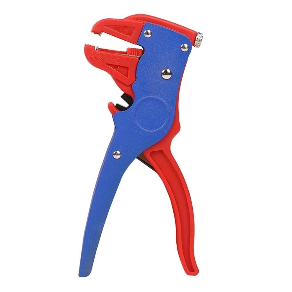 

Anti-slip Wire Stripper Rubber Handle Automatic Stripping Cutter Multitool Pliers Electrician Style 3