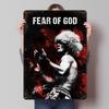 Khabib Nurmagomedov Poster Customized Wall Art Vintage Metal Signs Retro Tin Plaque for Man Cave Decoration Home Decor Items