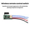 DC3V-18V 433MHz Mini Wireless Remote Control Switch Small On/Off Relay Module Easy Wiring for LED Light DIY Home Appliance