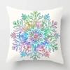 Fall Home Decor Autumn Living Room Throw Pillow Cover Sofa Boho Cushion Cover Mandala