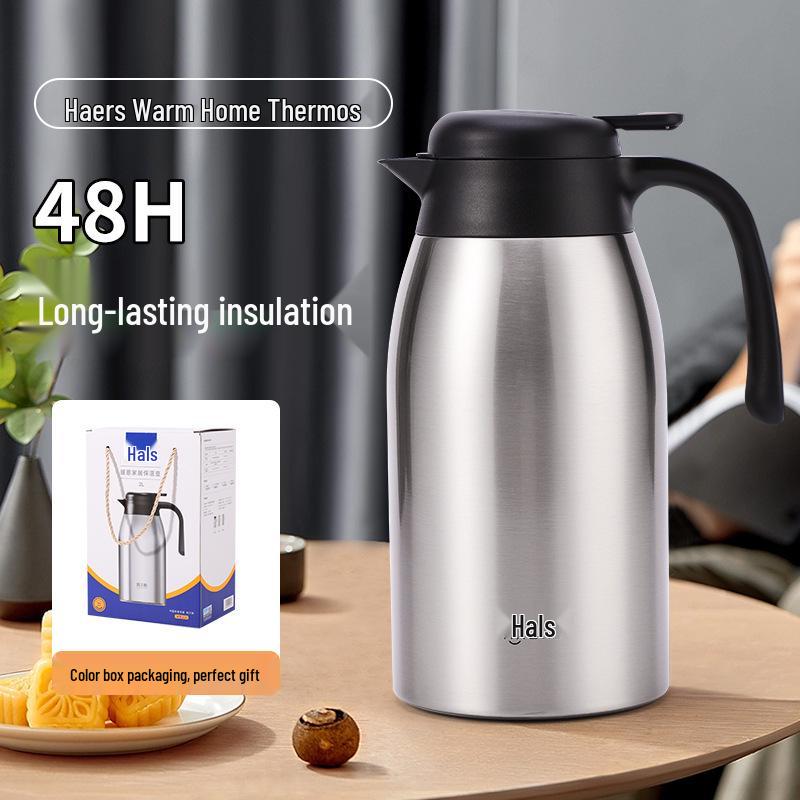 

Hals 2000ml Thermal Flask for Home, Office, Dorm Use – Large Capacity Warming Kettle & High-Value Teapot. 2000ml