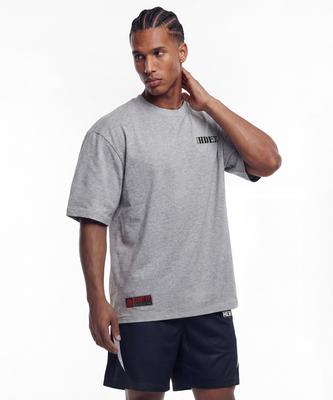 HDEX Core Petit Logo Coupe Géante Manches Courtes (Gris mélangé)