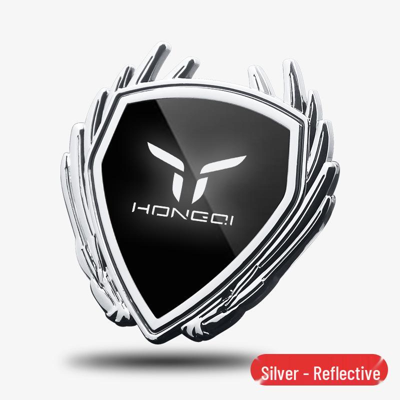 Hongqi Tiangong 05/06/08 EH7 Car Wing Badges, Body Emblems & Decorative Stickers.