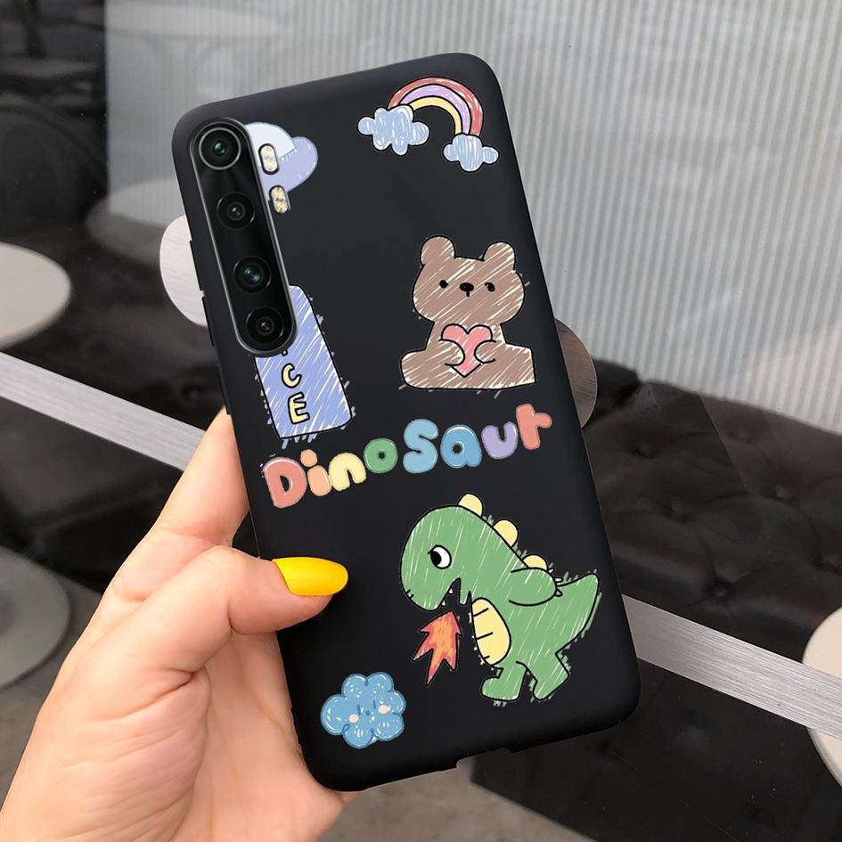 For Xiaomi Mi Note 10 Lite Case 6.47" Fashion Cute Girls Painted Soft TPU Cover For Xiaomi Note 10 Lite MiNote10 Lite Phone Case